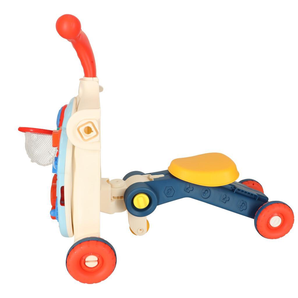Pchacz chodzik jeździk deskorolka stolik interaktywny 5w1 zabawka dla niemowląt 52,2x16x42cm nr. 12