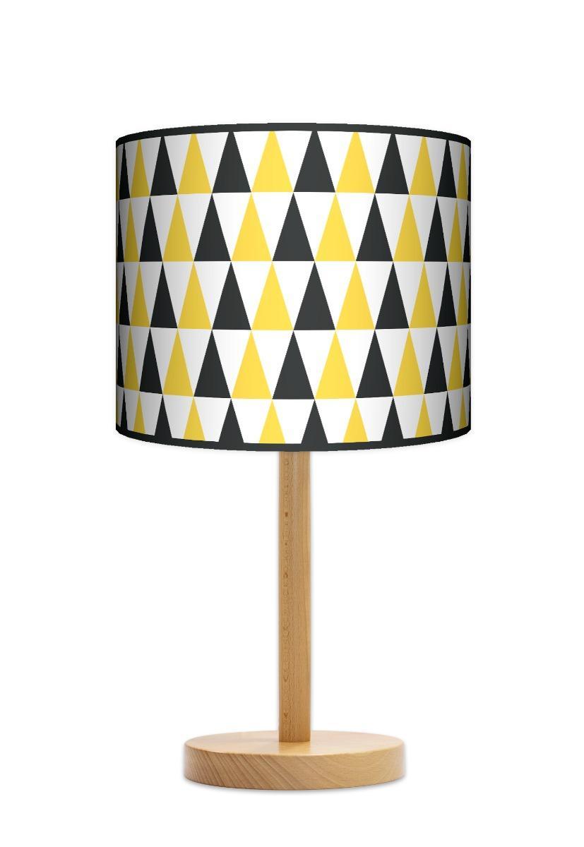 Lampa stołowa duża - Black & yellow  nr. 2