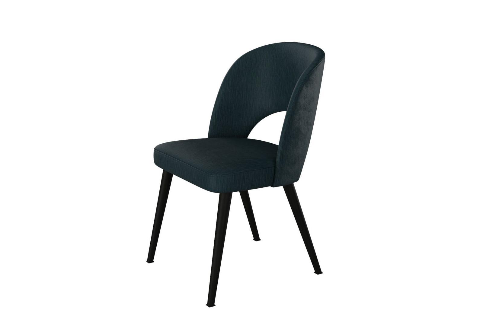 Krzesło TUXEDO KR-5 46x82x45 cm do jadalni welurowe nr. 2