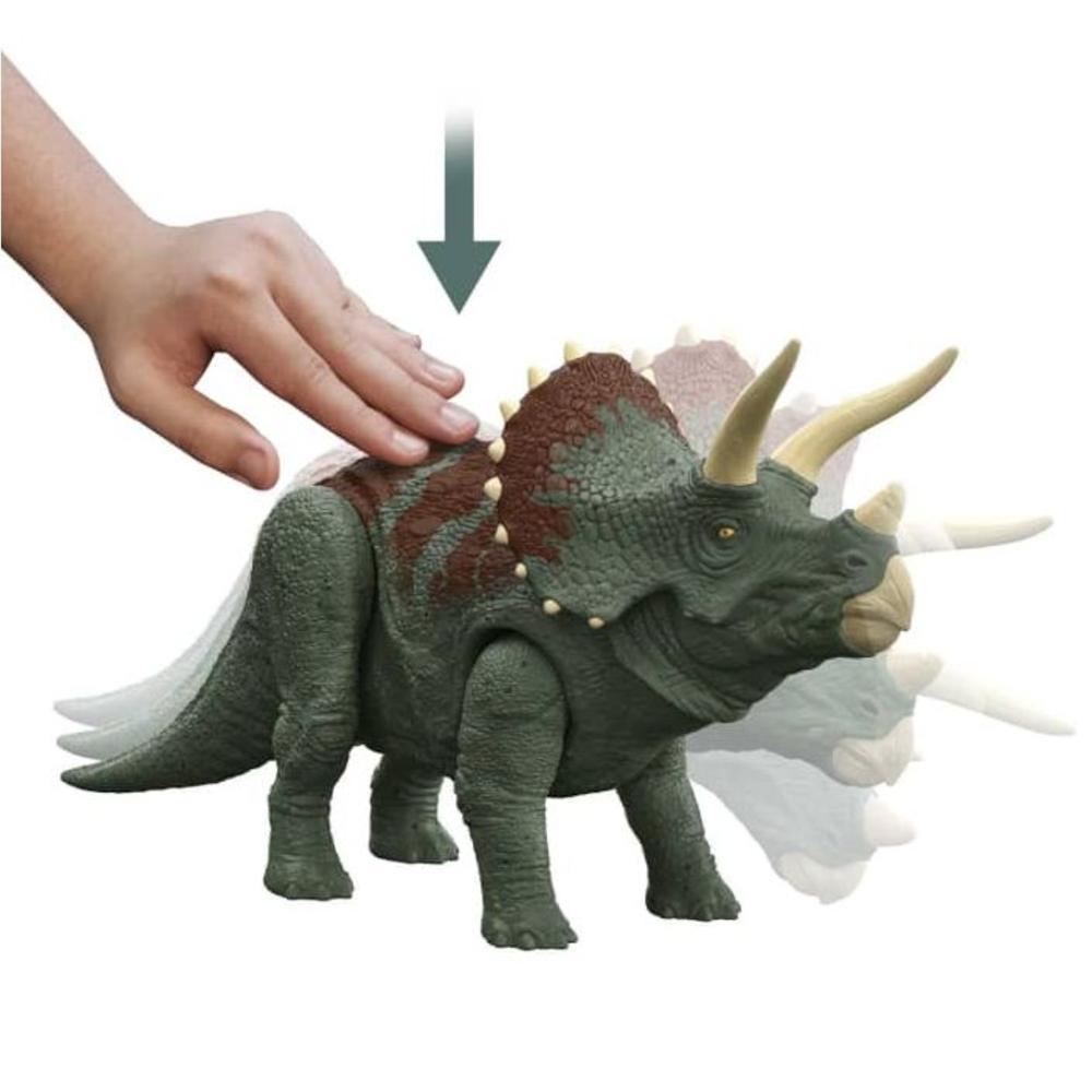 Dinozaur interaktywny triceratops jurassic world dino escape park jurajski dla dziecka nr. 4