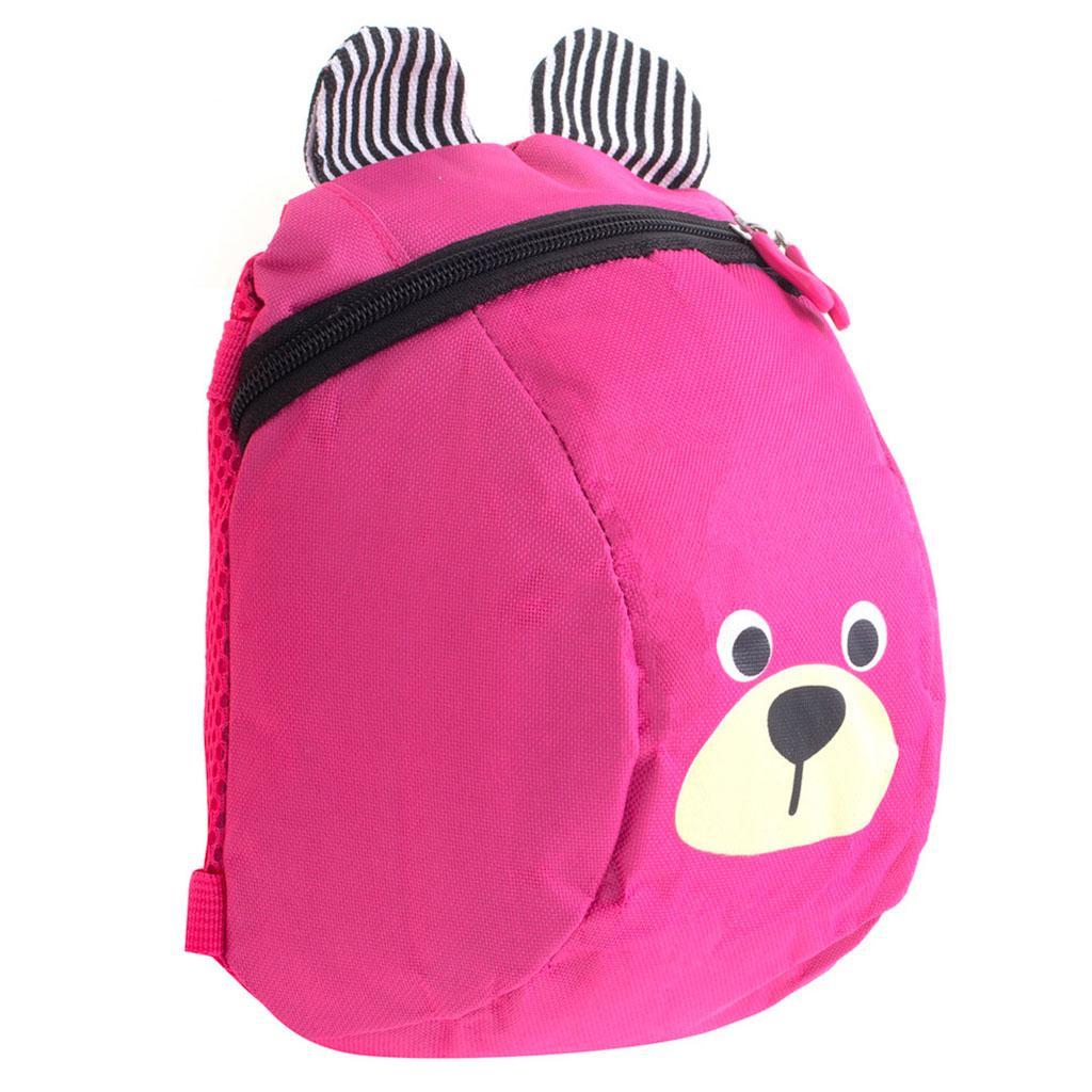 Plecak dla przedszkolaka dziecięcy plecaczek miś różowy 27x21x11cm  nr. 7