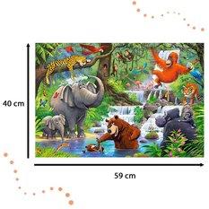 CASTORLAND Puzzle 40 układanka elementów Maxi Jungle Animals - Zwierzęta z Dżungli 4+ - Miniaturka zdjęcia nr 4