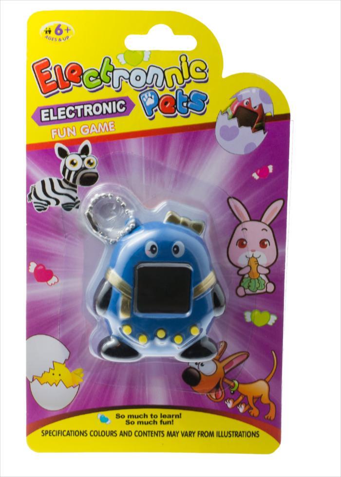 Zabawka Tamagotchi elektroniczna gra zwierzątko niebieskie 1 Full Screen
