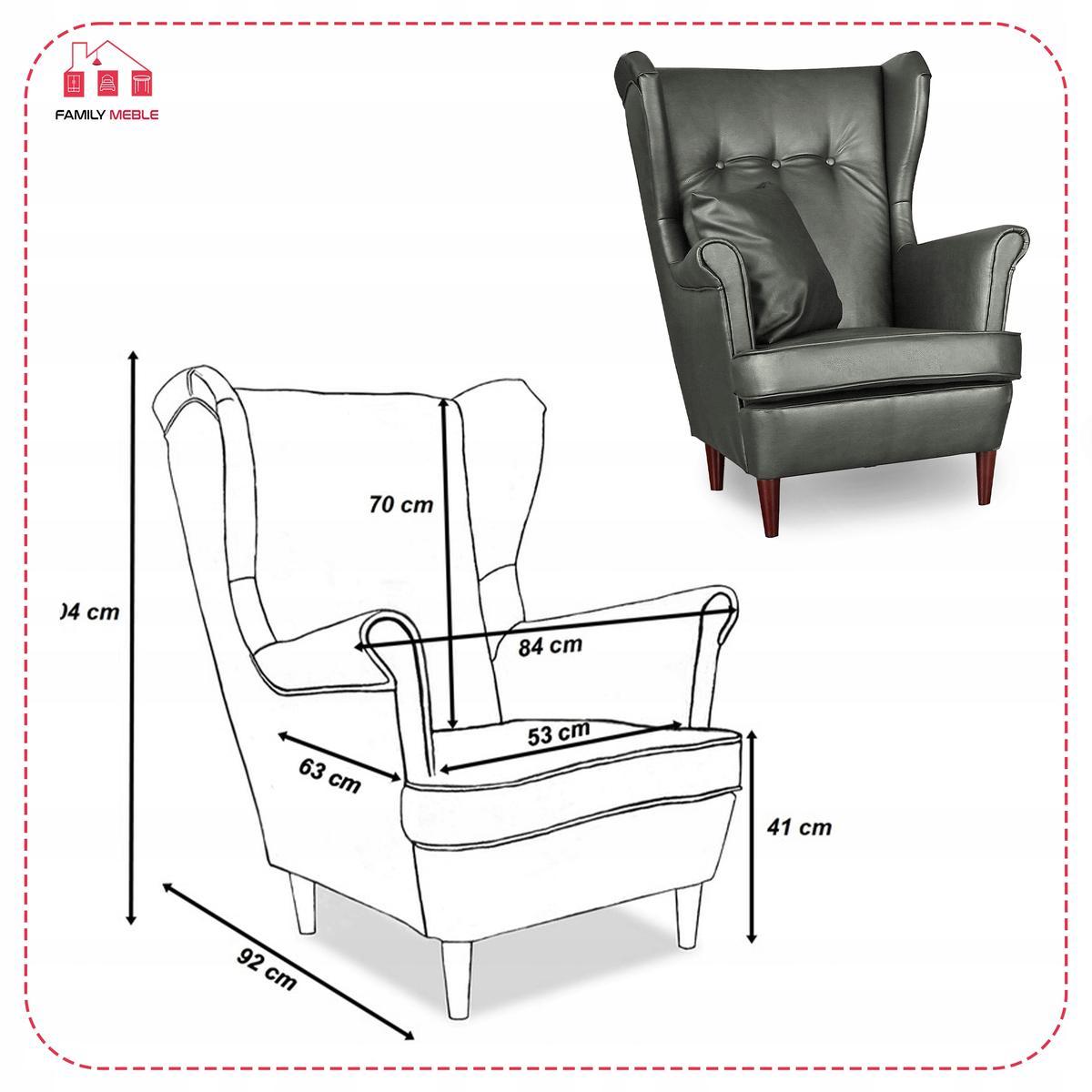 Zestaw wypoczynkowy eko skóra sofa + 2 fotele nr. 8