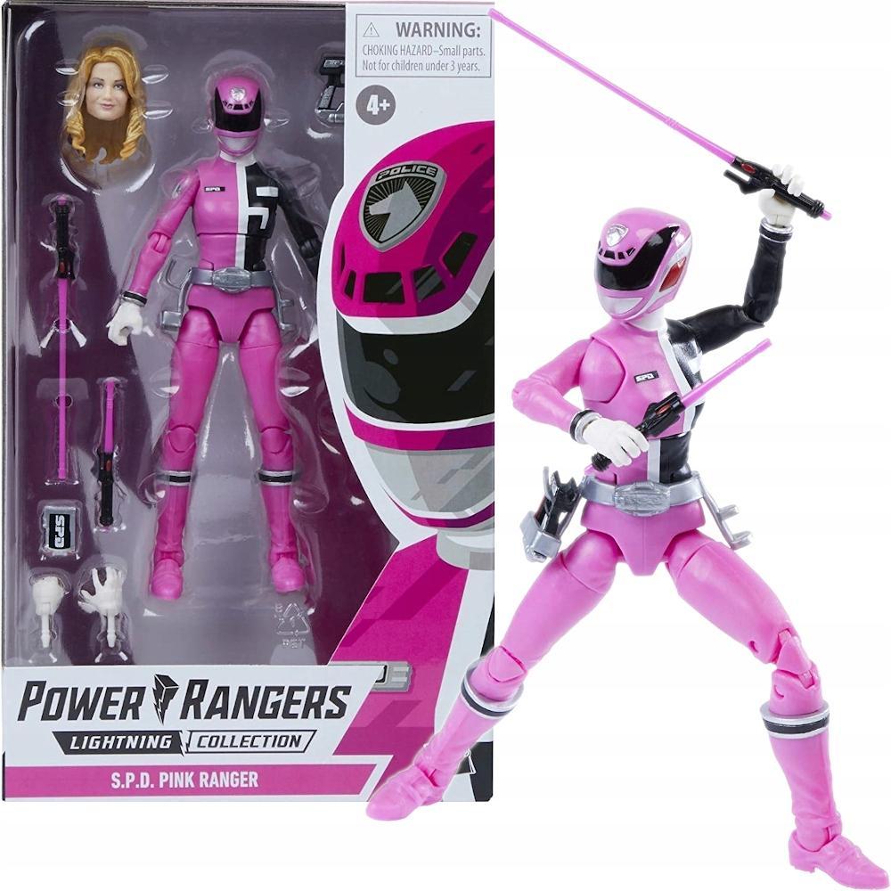 Figurka POWER RANGERS różowy pink ranger lighting spd dla dziecka 0 Full Screen