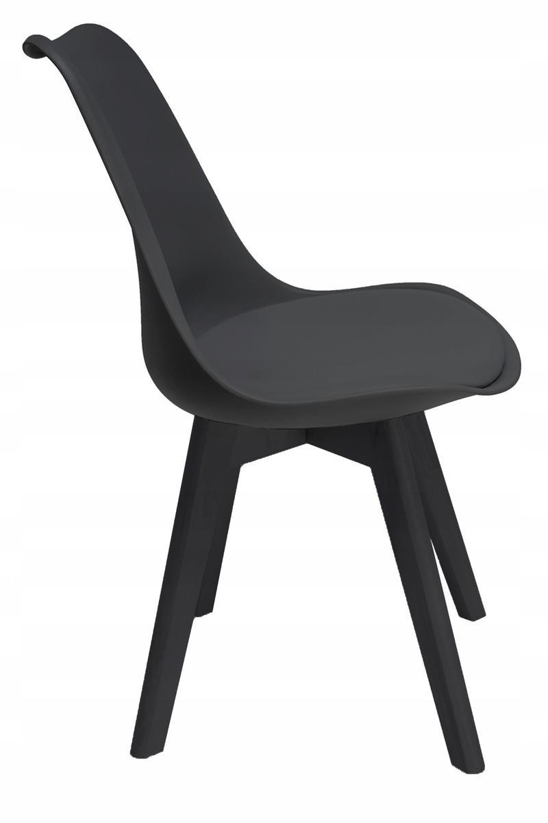Krzesło OSCAR czarne do jadalni lub salonu  nr. 5