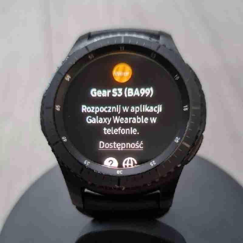 Smartwatch Samsung Gear S3 Frontier 1 Full Screen