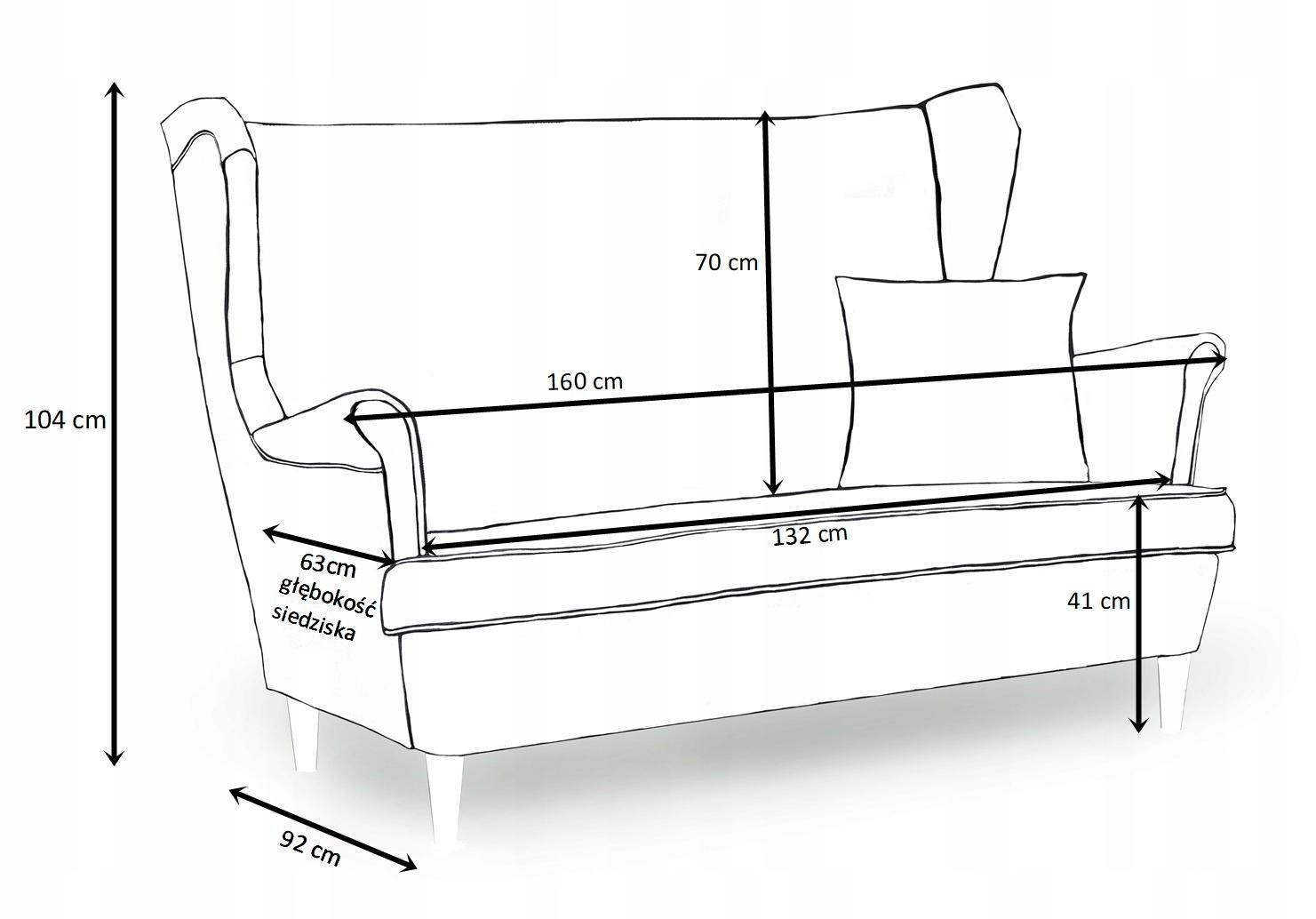 Zestaw wypoczynkowy sofa + 2 fotele Family Meble nr. 7