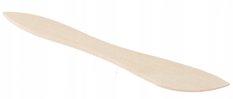 Drewniany nóż 18 cm do smarowania masła powideł nożyk buk naturalny