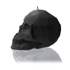 Świeca Skull Low-Poly Black Matt Small - Miniaturka zdjęcia nr 3