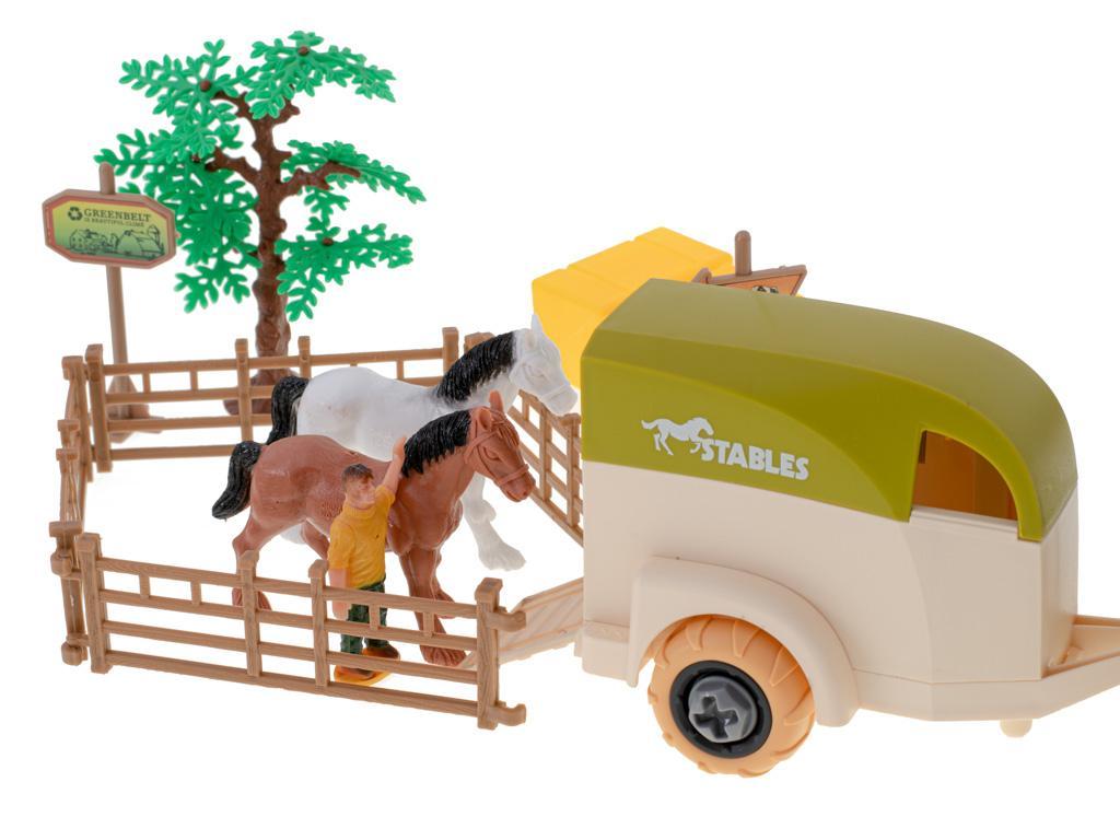 Gospodarstwo rolne farma zestaw zabawek z traktorem dla dzieci 24x5x16 cm 10 Full Screen