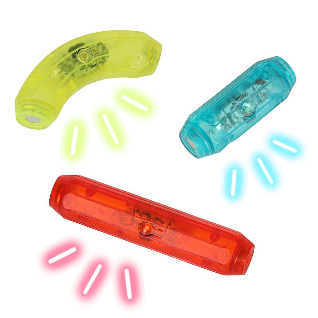 Klocki magnetyczne LED kolorowe magnetic sticks duże patyczki świecące dla małych dzieci 76 elementów 19x13x7 cm  nr. 5