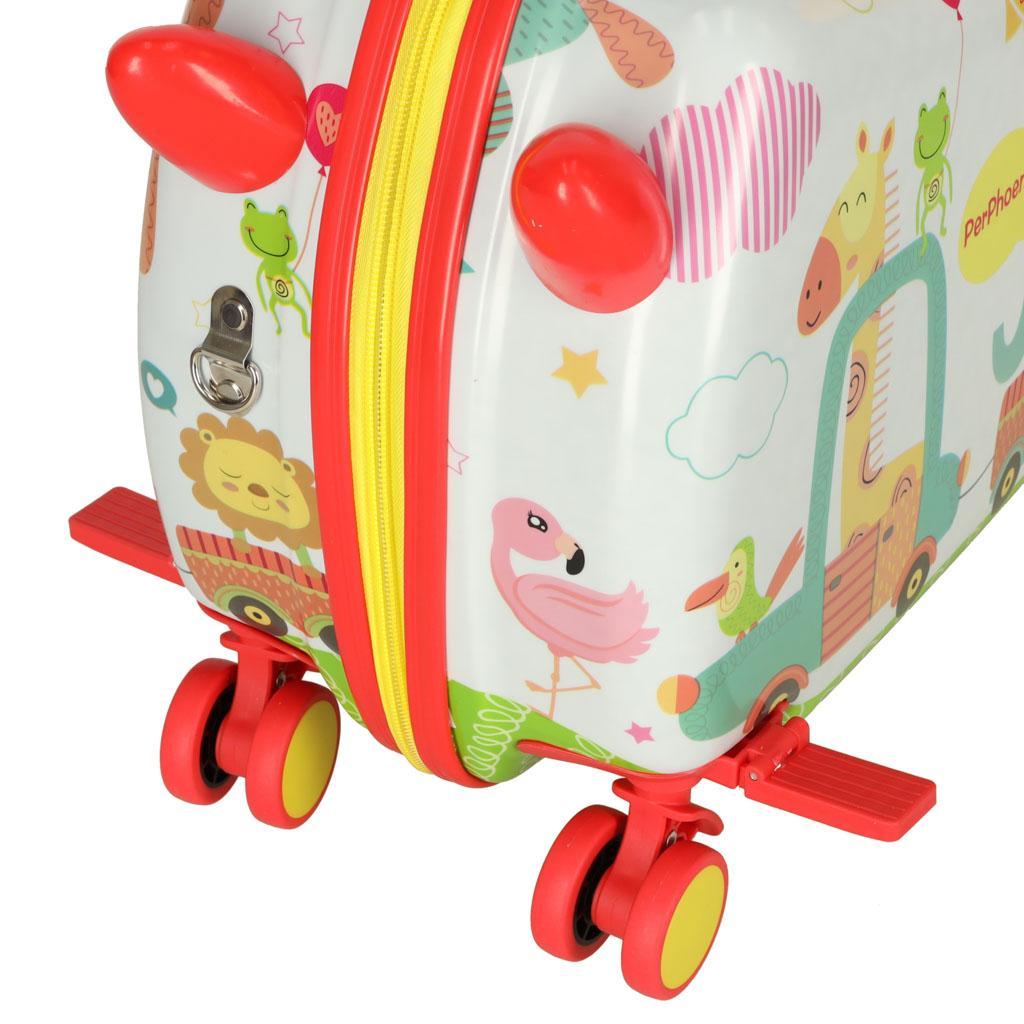 Walizka podróżna dla dzieci bagaż podręczny na kółkach ZOO nr. 5