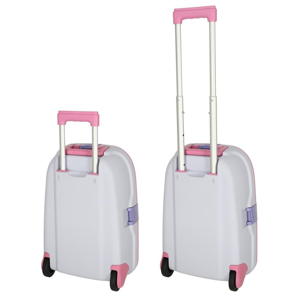 Walizka podróżna kabinowa dla dzieci na kółkach bagaż podręczny z imieniem różowy nr. 4