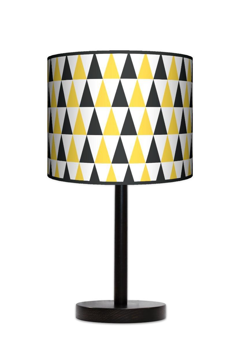 Lampa stołowa duża - Black & yellow  nr. 1
