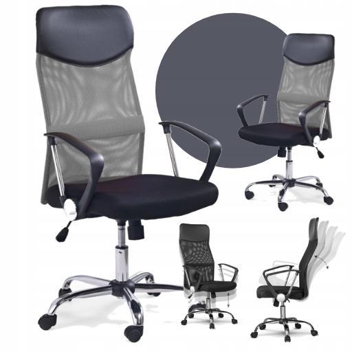 Fotel obrotowy Nemo 61x99x50 cm Szary krzesło do biura  nr. 2