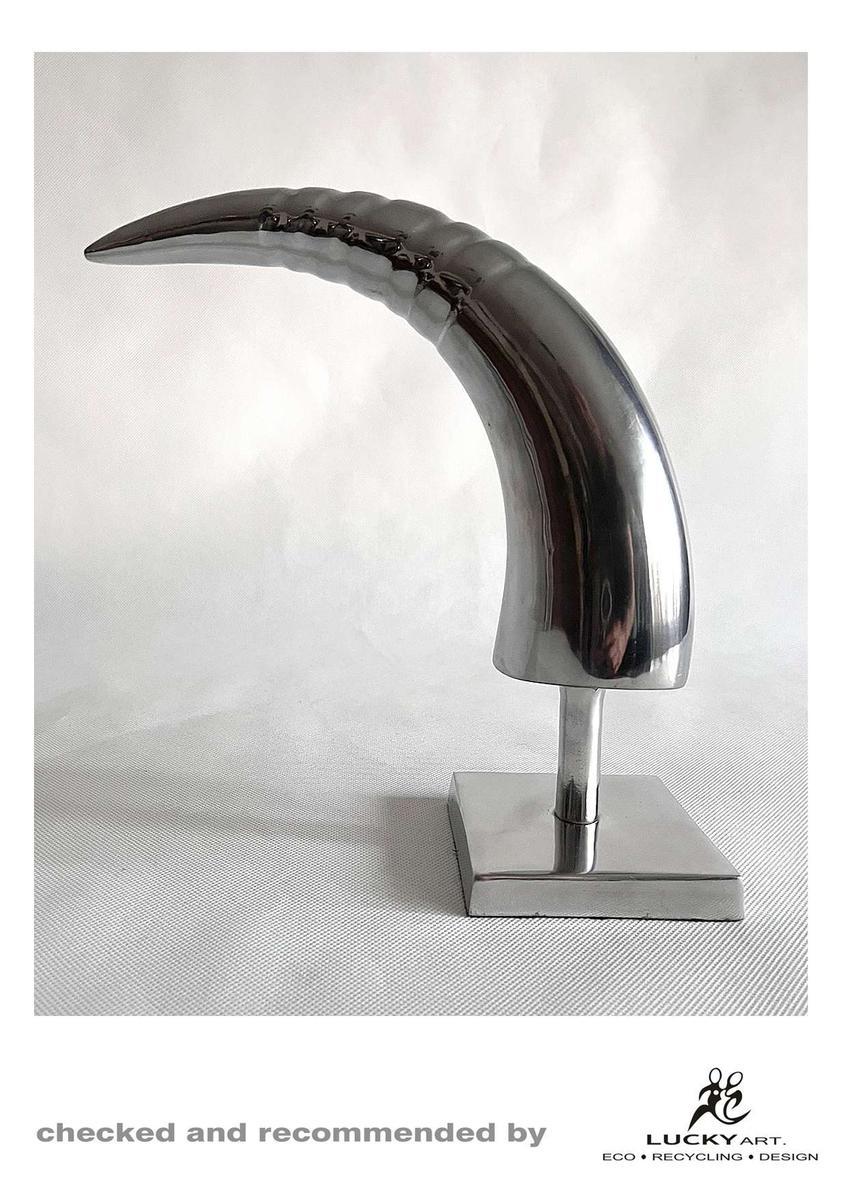 Aluminiowy Róg - rzeźba Art Deco Horn 0 Full Screen