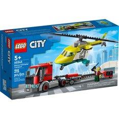 LEGO CITY bardzo duży zestaw klocków laweta helikoptera ratunkowego 60343