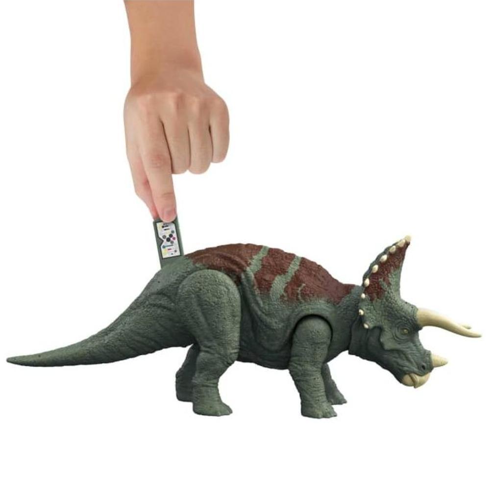 Dinozaur interaktywny triceratops jurassic world dino escape park jurajski dla dziecka nr. 3