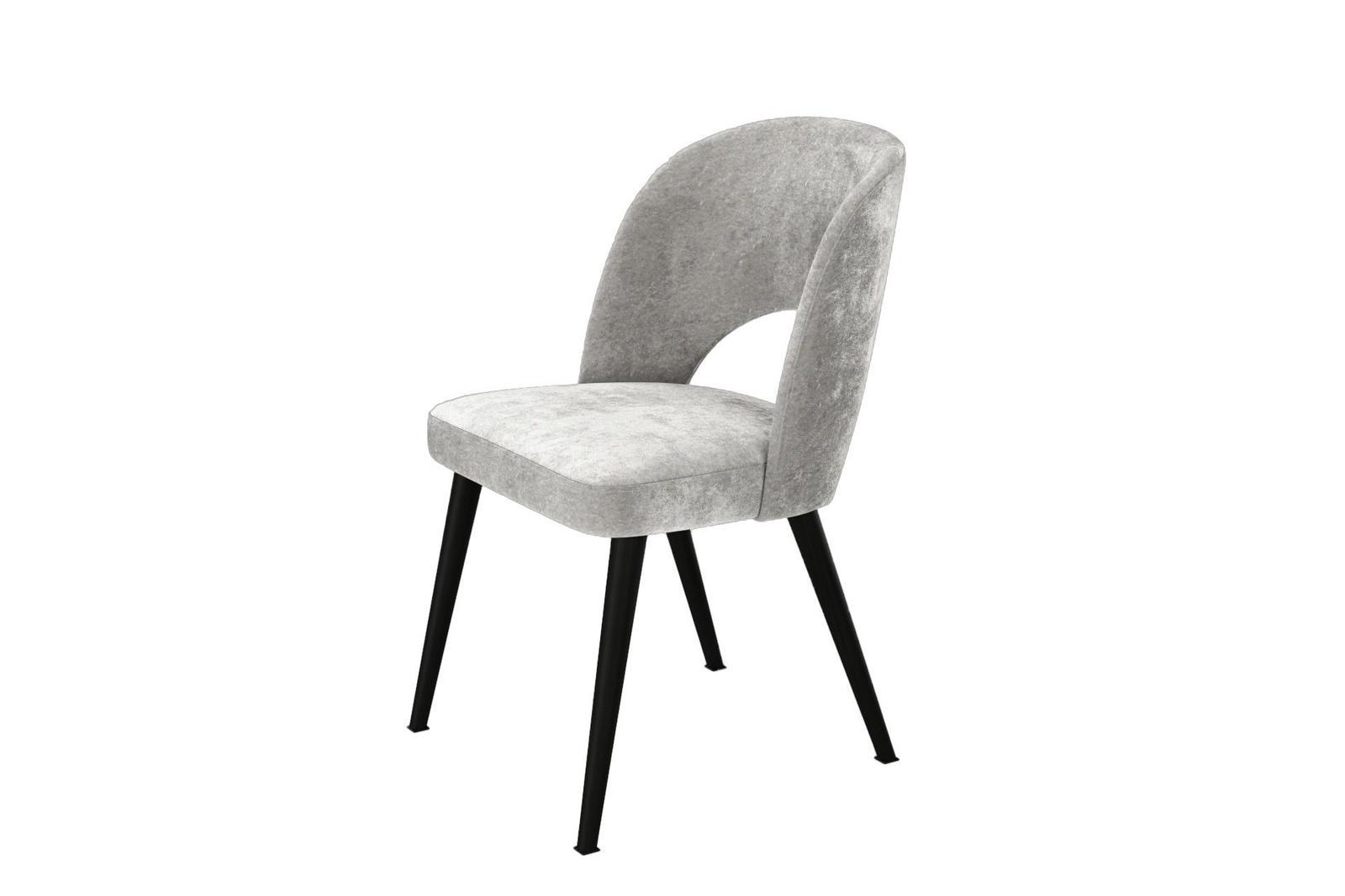 Krzesło OPERA KR-5 45x82x46 cm do jadalni srebrny nr. 2