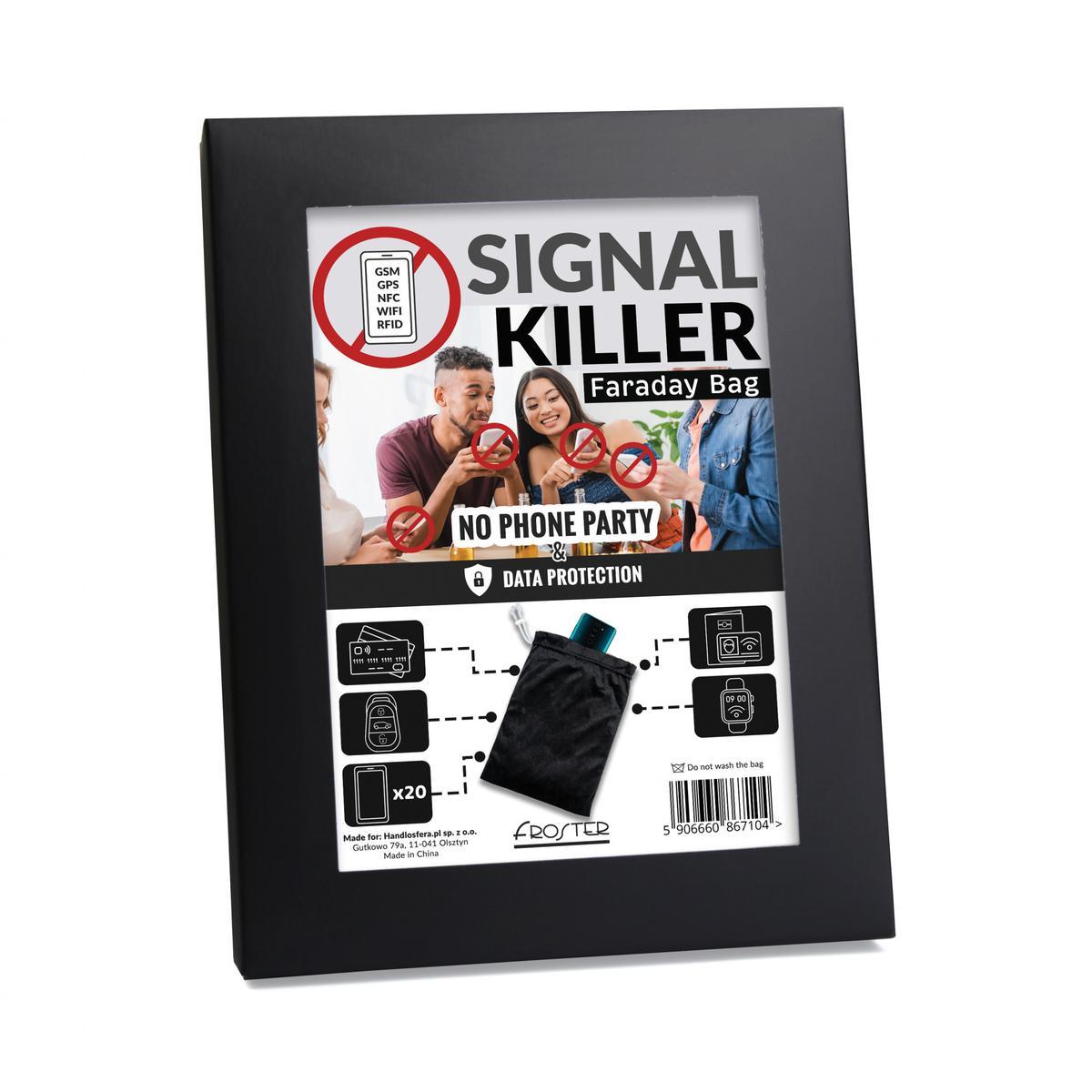 Signal Killer Worek Faradaya klatka RFID GPS GSM nr. 5