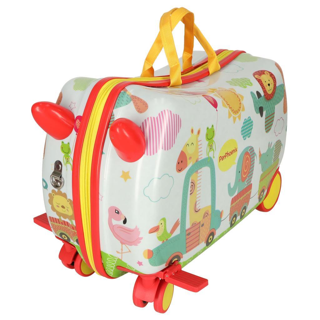 Walizka podróżna dla dzieci bagaż podręczny na kółkach ZOO nr. 4