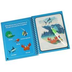 Kolorowanka wodna malowanka z mazakiemzwierzęta morskie dla dzieci niebieska 19x0,5x16 cm  - Miniaturka zdjęcia nr 4