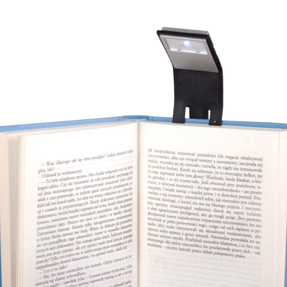 Lampka czytelnika LED do czytania książek prezent nr. 1