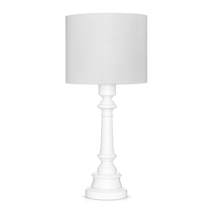 Lampa stołowa CLASSIC 25x25x55 cm szara drewno białe 0 Full Screen