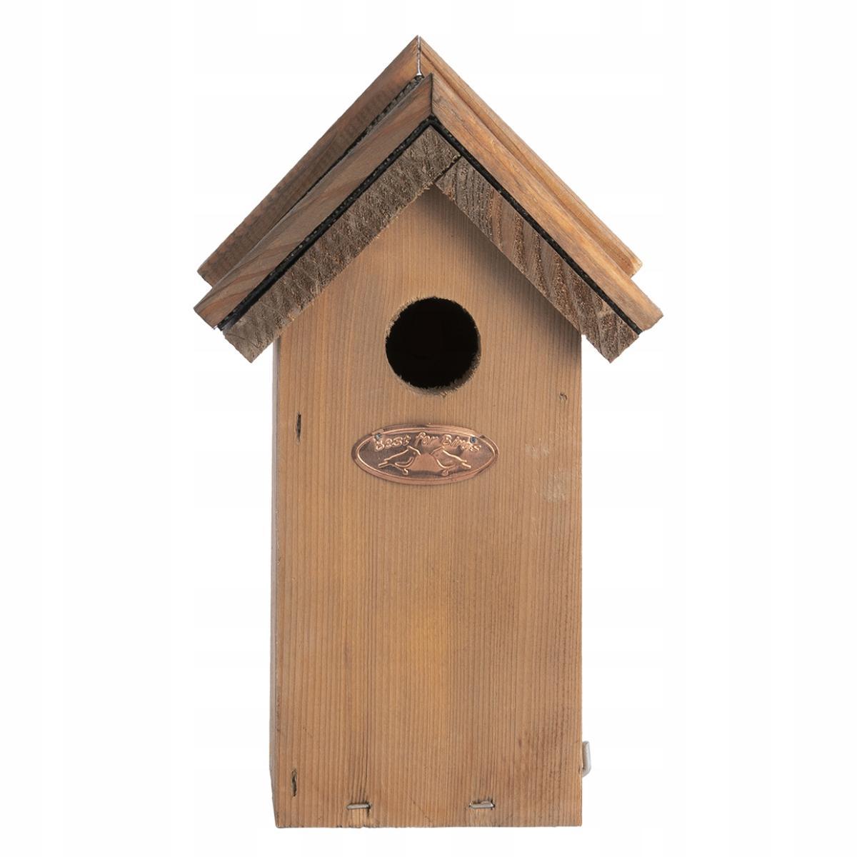 Domek dla ptaków drewniany, budka lęgowa Karmnik 3 Full Screen