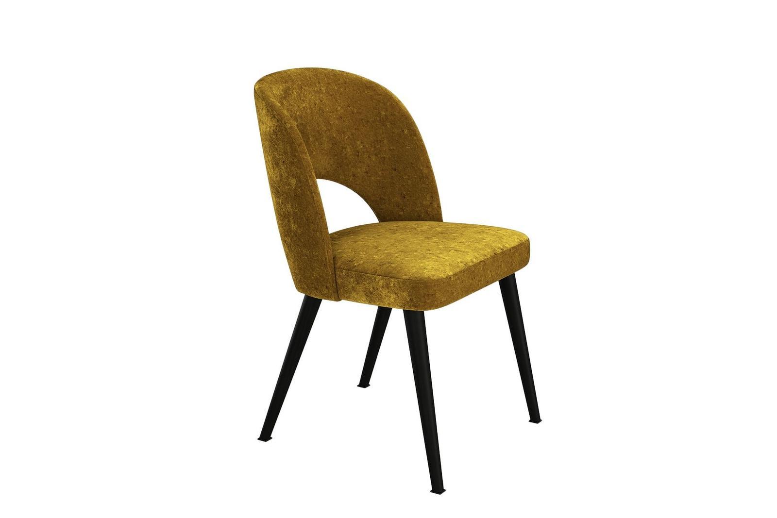 Krzesło OPERA KR-5 45x82x46 cm do jadalni żółty nr. 3