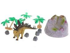 Figurki zwierzęta dinozaury 7szt + mata i akcesoria zestaw - Miniaturka zdjęcia nr 6