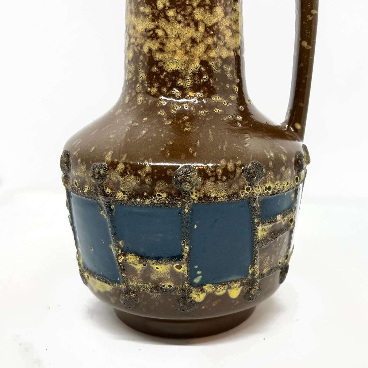 Ceramiczny wazon VEB Haldensleben, Niemcy, lata 70. nr. 3