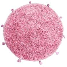 Dywan dziecięcy okrągły Dreams Pink 100 cm do pokoju dziecięcego różowy