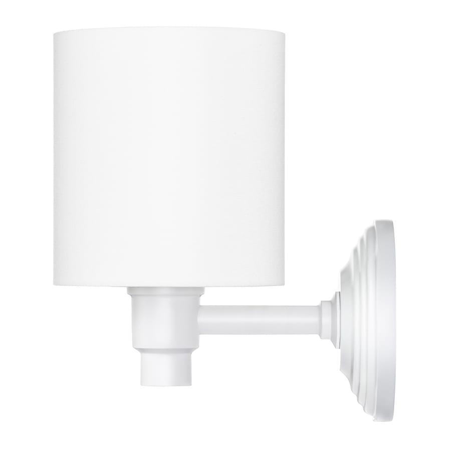 Lampa ścienna kinkiet CLASSIC 21x14x24 cm z włącznikiem biały drewno białe 0 Full Screen