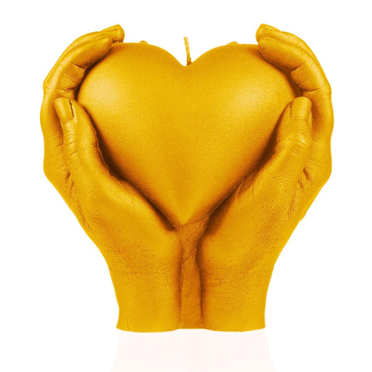 Świeca Hand LOVE Edition Orange nr. 1