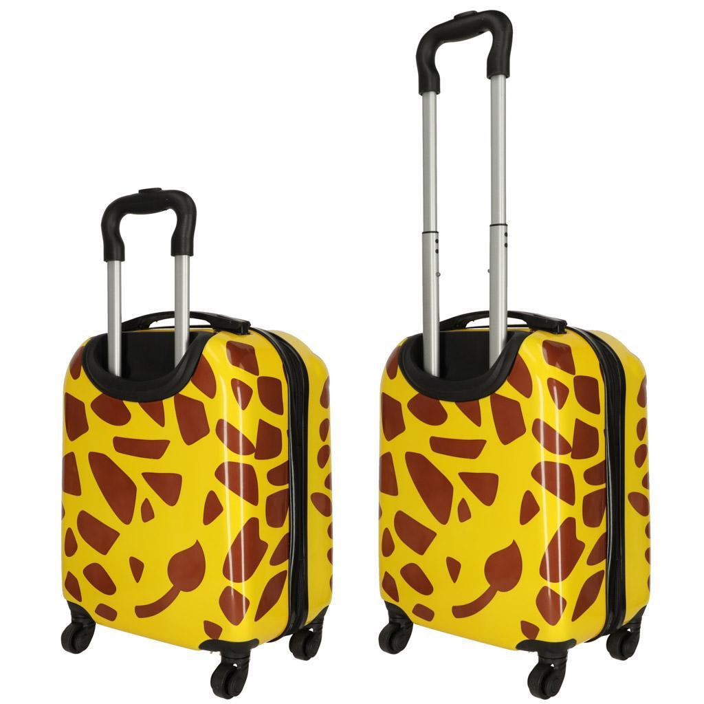 Walizka podróżna dla dzieci bagaż podręczny na kółkach żyrafa nr. 11