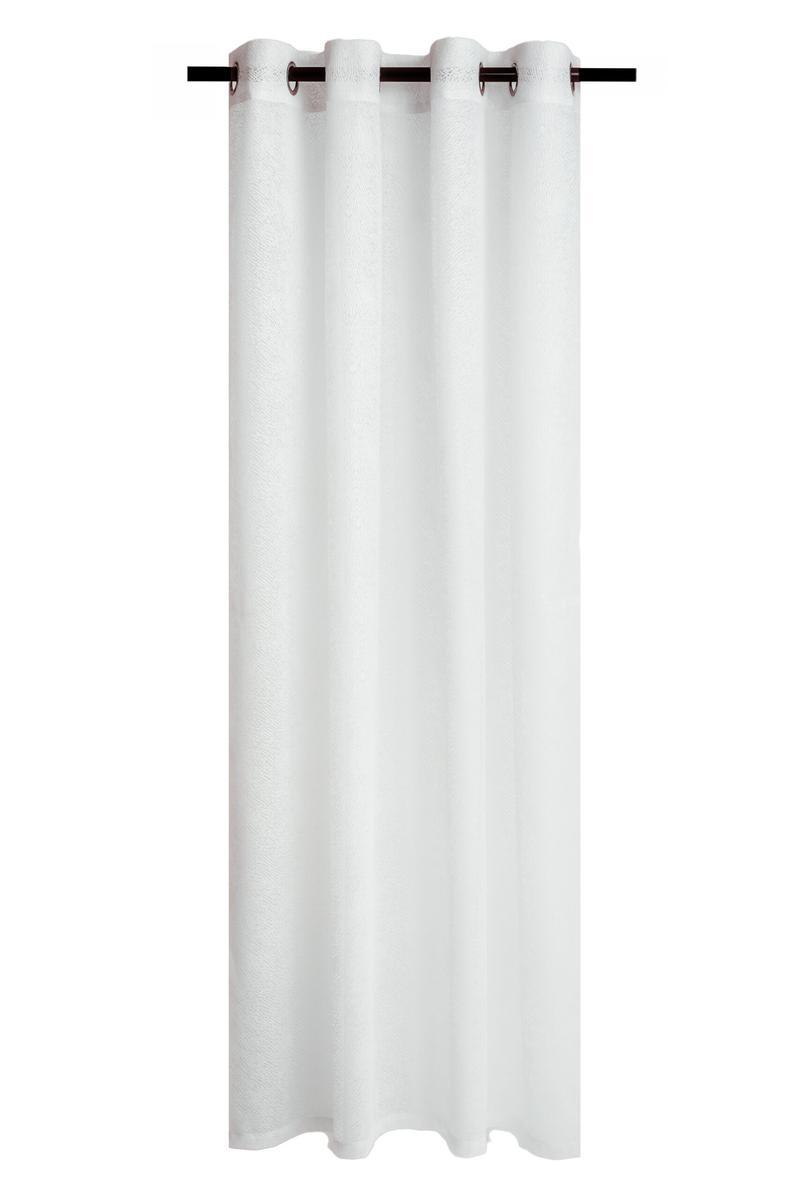 Firana WOW CHIC 140x270 cm biała na przelotkach  nr. 2