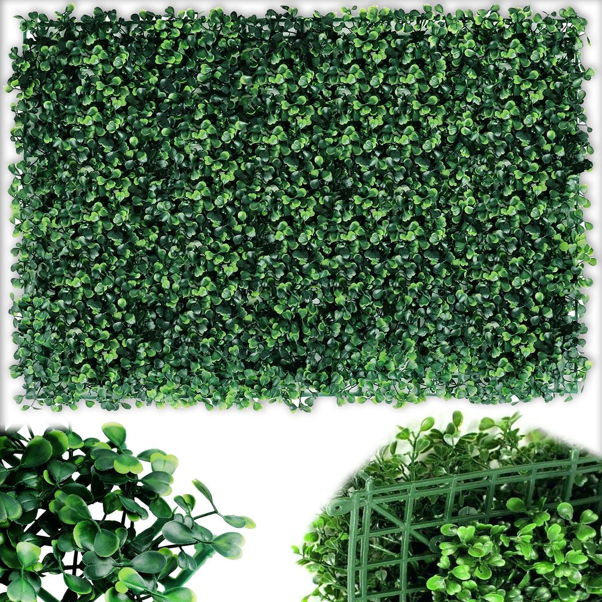 Sztuczny żywopłot Zielona Ściana Heckermann 40x60cm Model 3 0 Full Screen