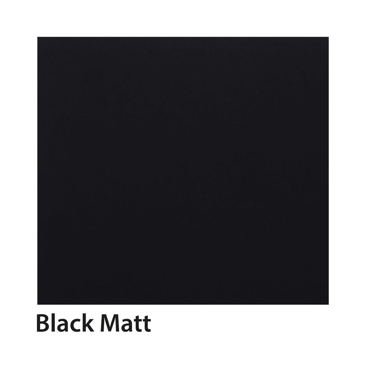 Donica Bauble Black Matt Poli 7,6 cm 5 Full Screen