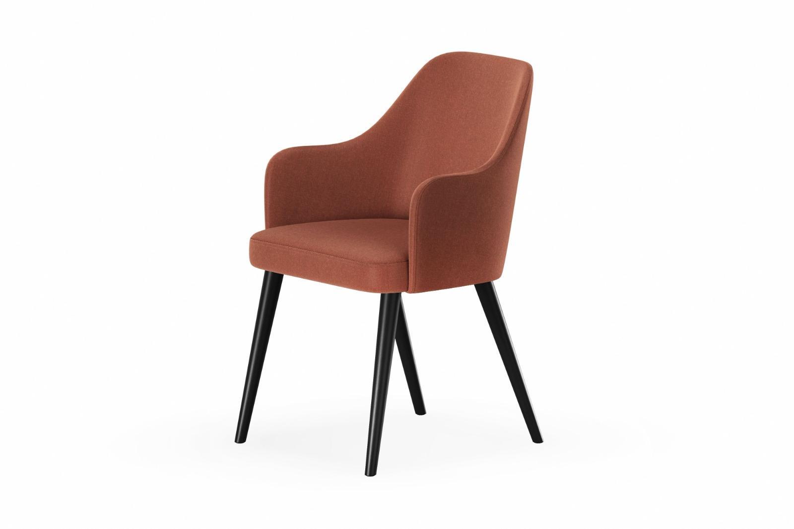 Krzesło PREMIUM KR-9 47x55x85 cm DELUXE 22 do jadalni pomarańczowy nr. 2