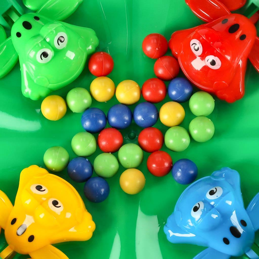 Gra zręcznościowa głodne żabki skaczące żaby 4 graczy zabawka dla dzieci 3+ 30,5x6,6x30,5 cm nr. 5