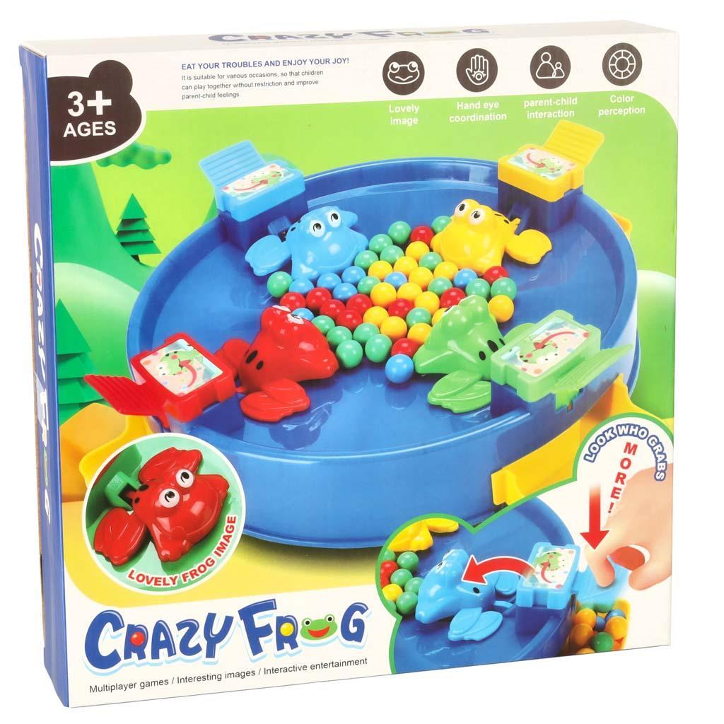 Gra zręcznościowa głodne żabki skaczące żaby 4 graczy zabawka dla dzieci 3+ 30,5x6,6x30,5 cm nr. 11