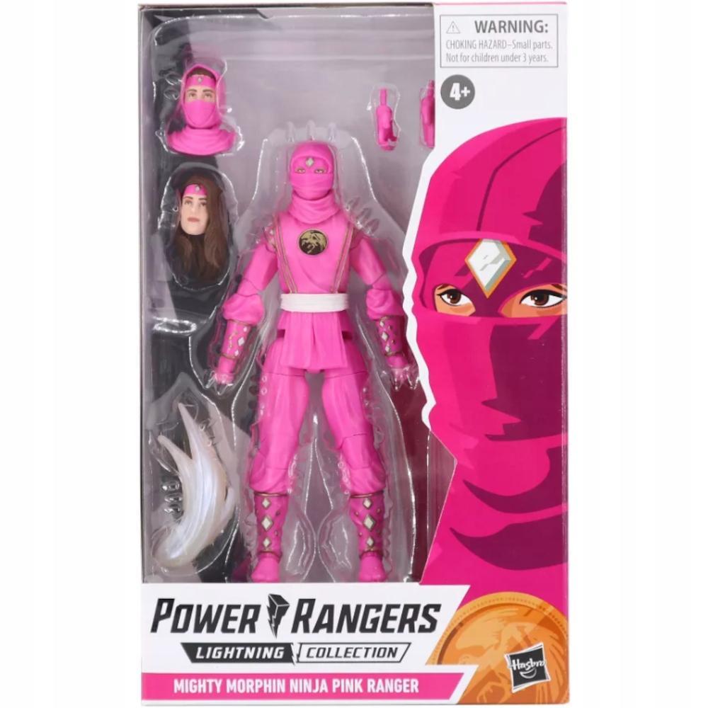 Figurka POWER RANGERS różowy ranger mighty morphin ninja dla dziecka  1 Full Screen