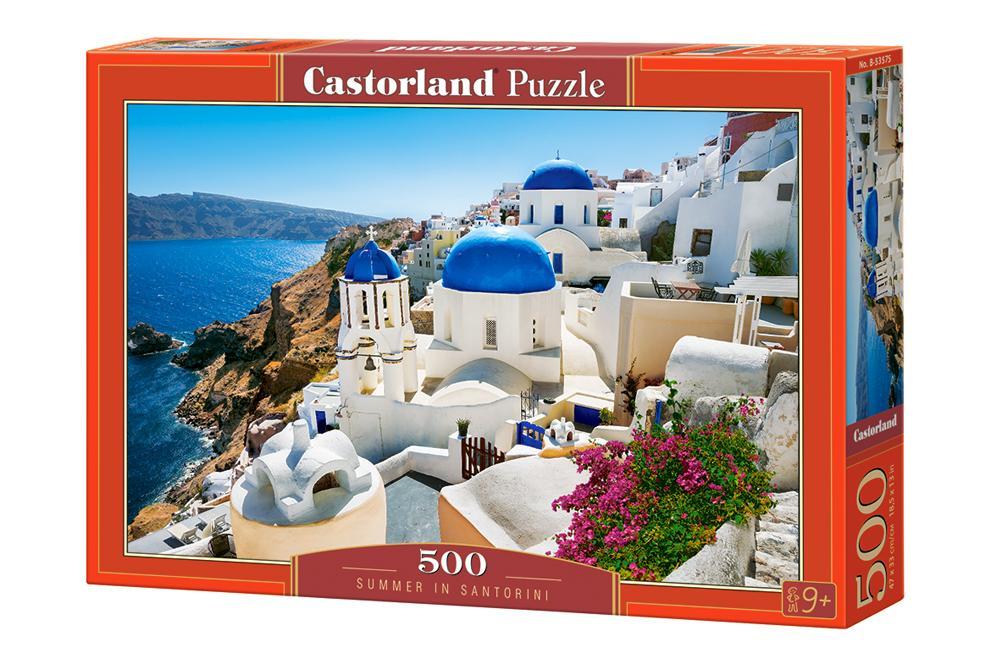 CASTORLAND Puzzle układanka 500 elementów Summer in Santorini - Lato na Santorini 9+ nr. 3