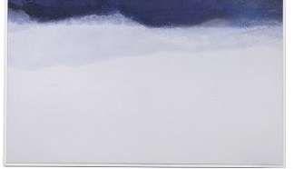 Duży abstrakcyjny obraz olejny nadmorski Hampton 2 Full Screen