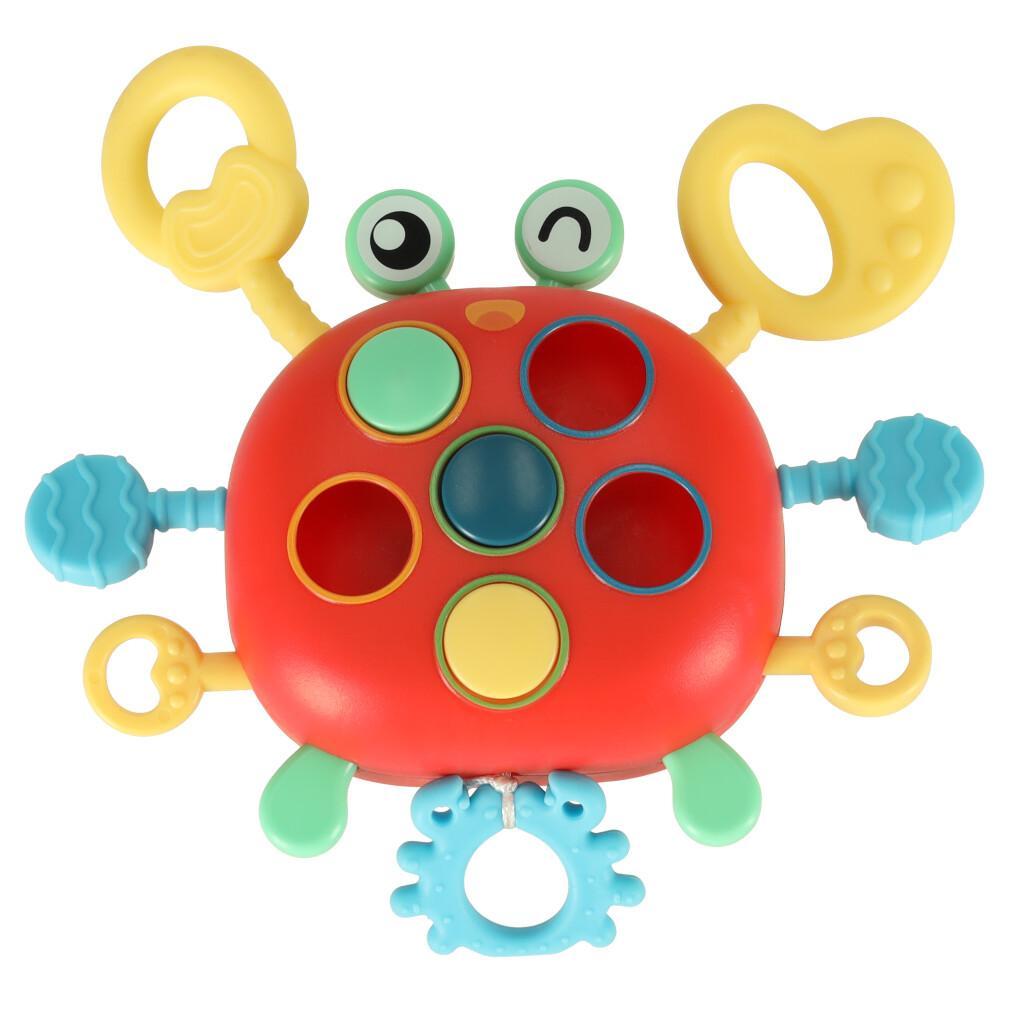 Gryzak dla dzieci zabawka sensoryczna montessori krab nr. 5