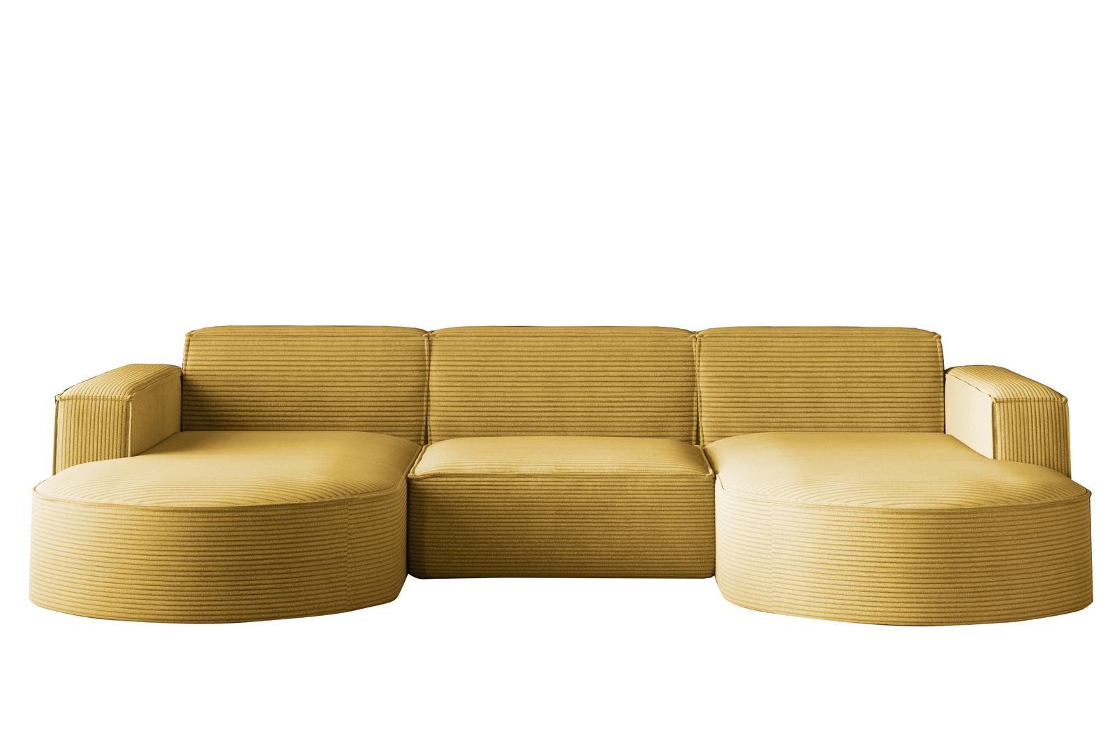 Sofa Modena Studio 299x78x165 cm do salonu żółta 0 Full Screen