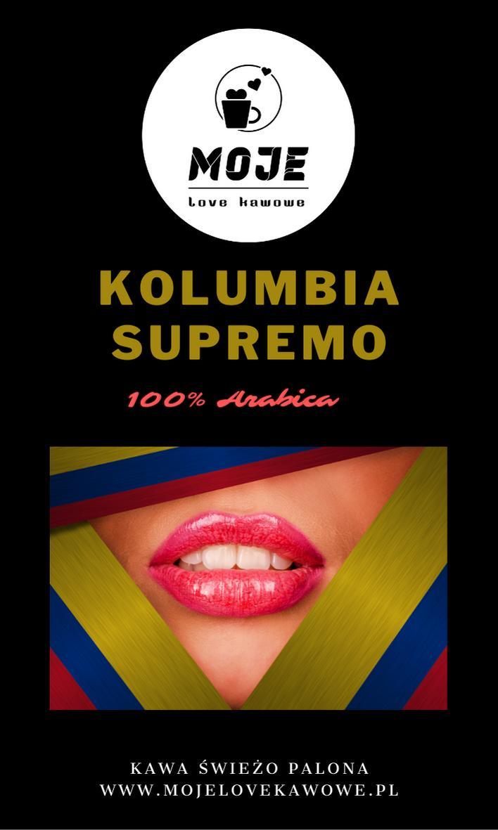 Kawa Kolumbia Supremo 1000g zmielona nr. 1