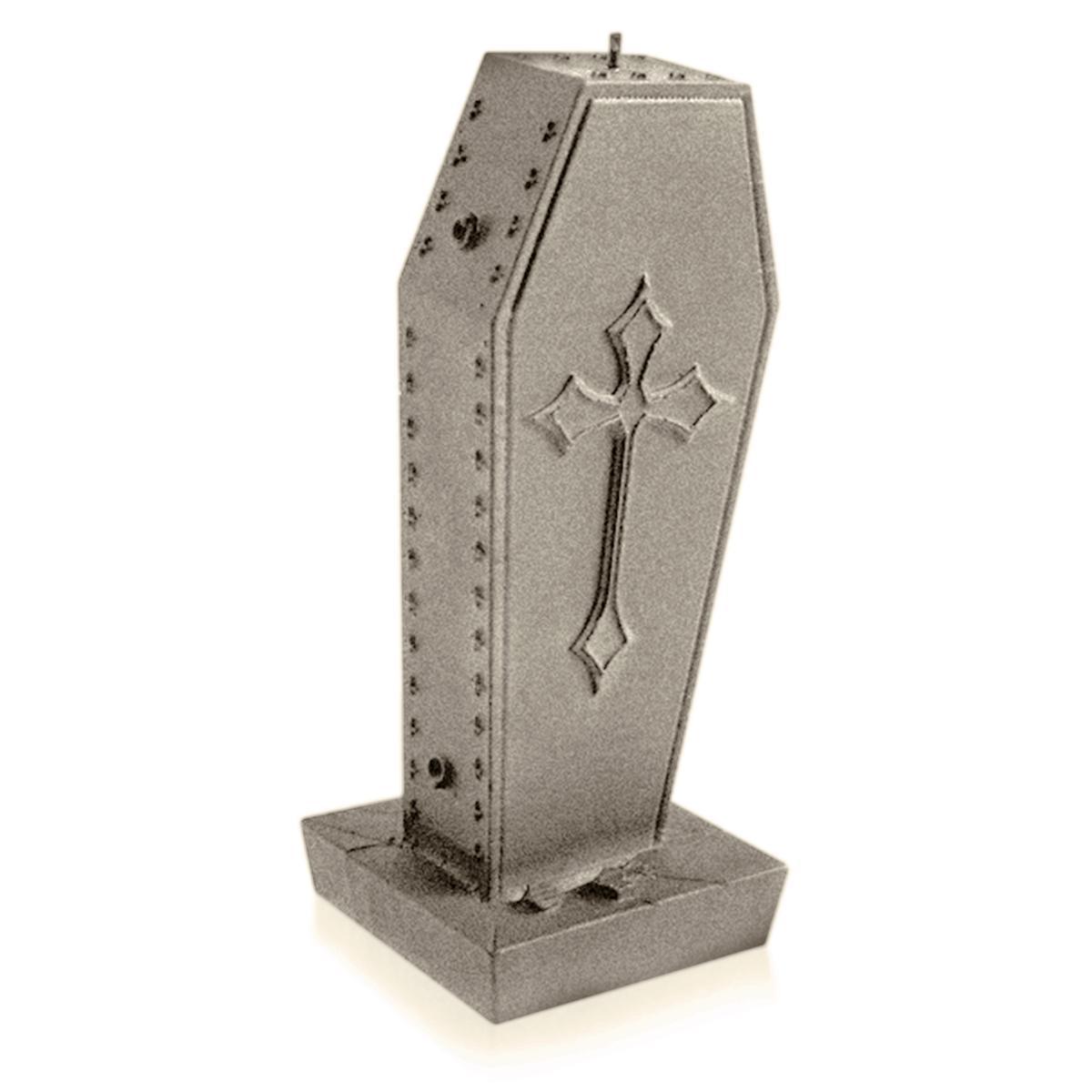 Świeca Coffin with Cross Brass nr. 3